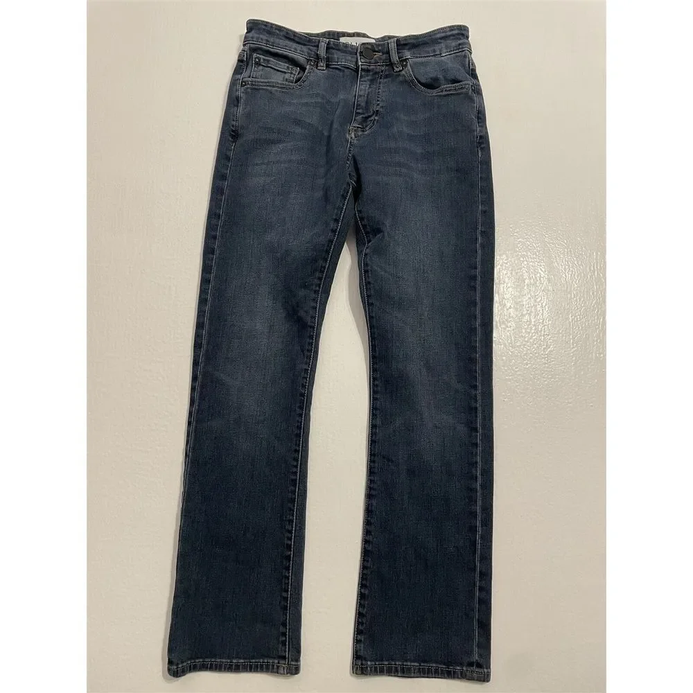 DL1961 29 x 30 Avery Modern Straight RENDER Dark Wash Flex Denim Jeans‎